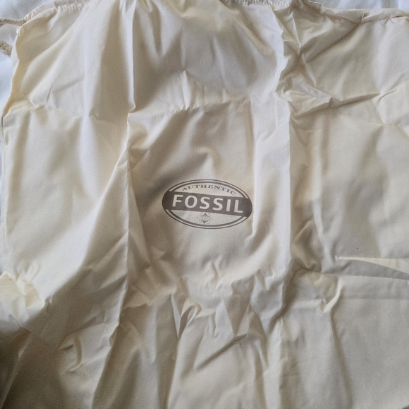 Fossil Emerson Patchwork Dark Leather Bag - Picture 10 of 11